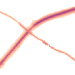 Night-time road noise heatmap for TR8 5DN