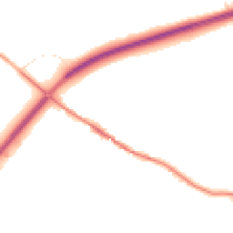 Night-time road noise heatmap for TR8 5DX