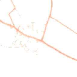 Daytime road noise heatmap for TR8 5EJ