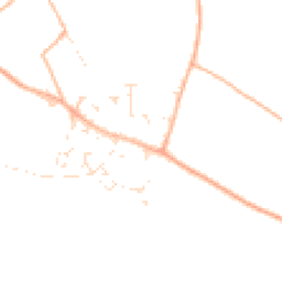 Daytime road noise heatmap for TR8 5EQ