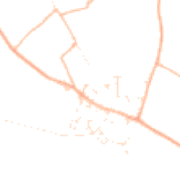Daytime road noise heatmap for TR8 5FA