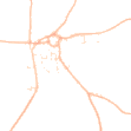 Daytime road noise heatmap for TR8 5FE
