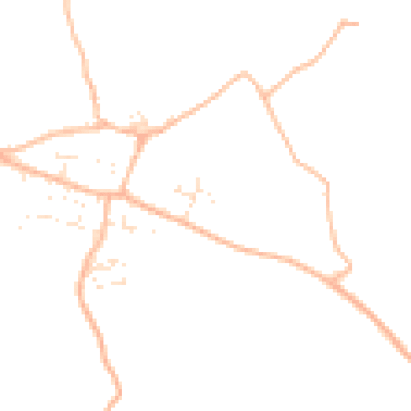 Daytime road noise heatmap for TR8 5FR