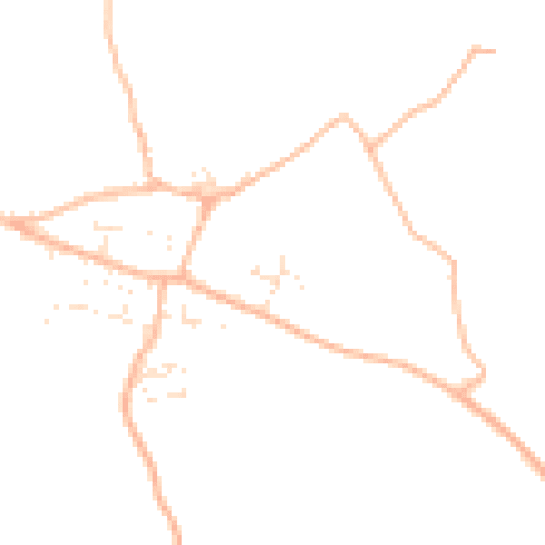Daytime road noise heatmap for TR8 5FS