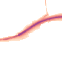 Night-time road noise heatmap for TR8 5FZ