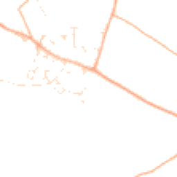 Daytime road noise heatmap for TR8 5HA