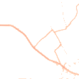 Daytime road noise heatmap for TR8 5HG