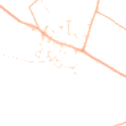 Daytime road noise heatmap for TR8 5JN