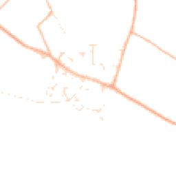 Daytime road noise heatmap for TR8 5JW