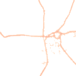 Daytime road noise heatmap for TR8 5LB