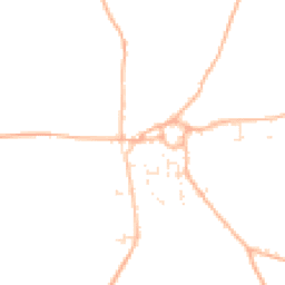Daytime road noise heatmap for TR8 5LG