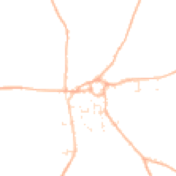 Daytime road noise heatmap for TR8 5LH