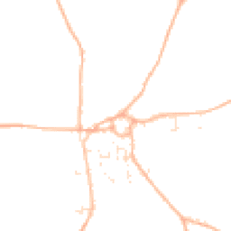 Daytime road noise heatmap for TR8 5LJ
