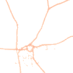 Daytime road noise heatmap for TR8 5LZ
