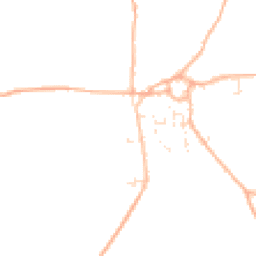 Daytime road noise heatmap for TR8 5NQ