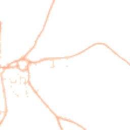 Daytime road noise heatmap for TR8 5NX