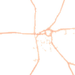 Daytime road noise heatmap for TR8 5NZ