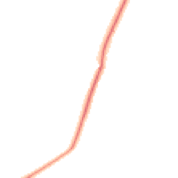 Night-time road noise heatmap for TR8 5QL