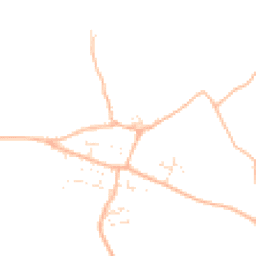 Daytime road noise heatmap for TR8 5RA