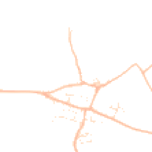 Daytime road noise heatmap for TR8 5RD