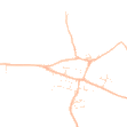 Daytime road noise heatmap for TR8 5RG