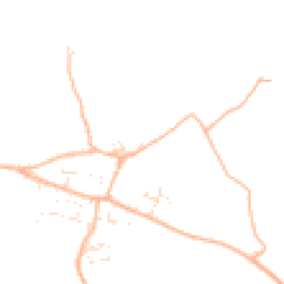 Daytime road noise heatmap for TR8 5RQ