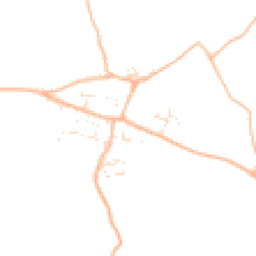 Daytime road noise heatmap for TR8 5RT