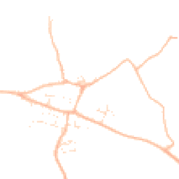 Daytime road noise heatmap for TR8 5RW
