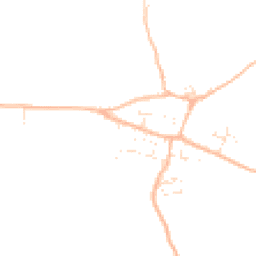 Daytime road noise heatmap for TR8 5RZ