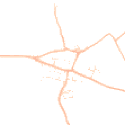 Daytime road noise heatmap for TR8 5SB