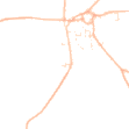 Daytime road noise heatmap for TR8 5SH