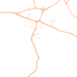 Daytime road noise heatmap for TR8 5SR