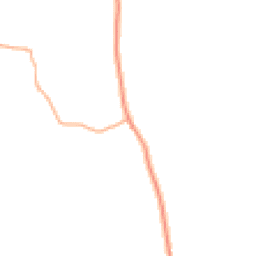 Daytime road noise heatmap for TR8 5UE
