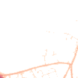 Daytime road noise heatmap for TR9 6DF