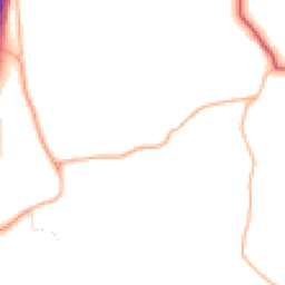Daytime road noise heatmap for TR9 6DN