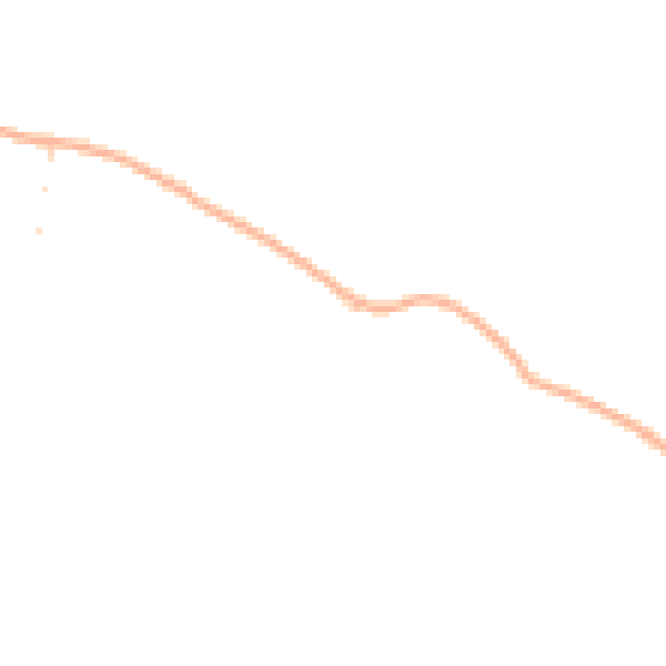 Daytime road noise heatmap for TR9 6DP