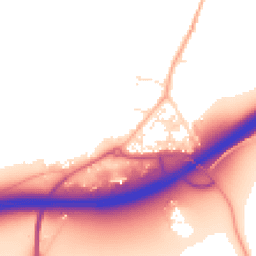 Daytime road noise heatmap for TR9 6FG