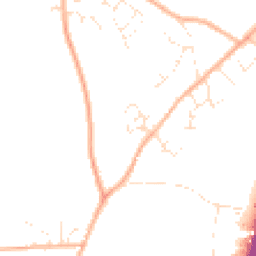 Daytime road noise heatmap for TR9 6FW