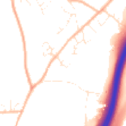 Daytime road noise heatmap for TR9 6GA