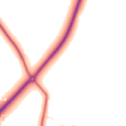 Daytime road noise heatmap for TR9 6GG