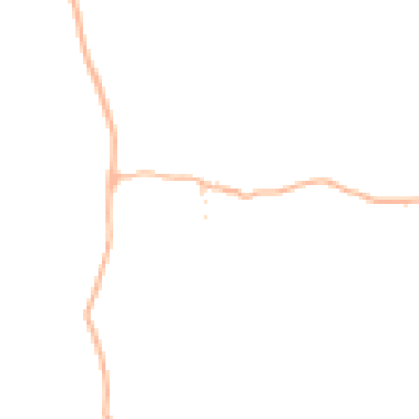 Daytime road noise heatmap for TR9 6HT