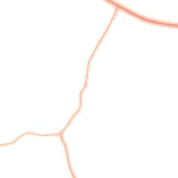 Daytime road noise heatmap for TR9 6HX
