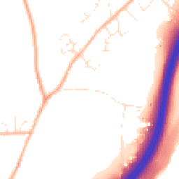 Daytime road noise heatmap for TR9 6NQ