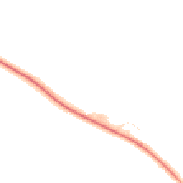 Night-time road noise heatmap for TR9 6SY