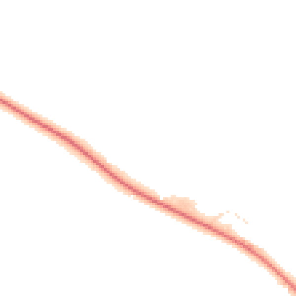 Night-time road noise heatmap for TR9 6SZ