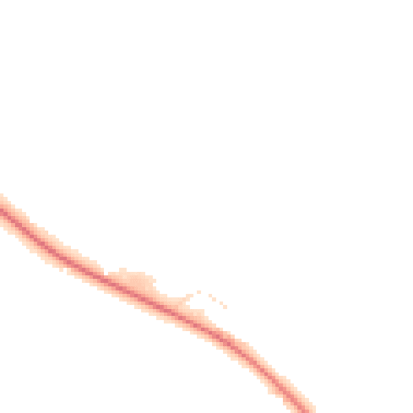 Night-time road noise heatmap for TR9 6TU