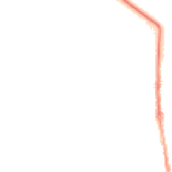 Night-time road noise heatmap for TS11 6AX