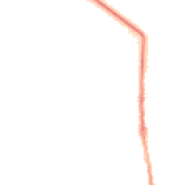 Night-time road noise heatmap for TS11 6BB