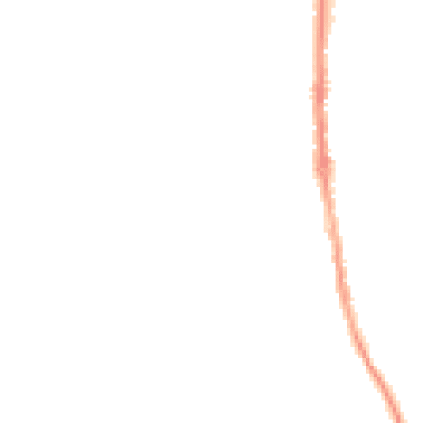 Night-time road noise heatmap for TS11 6DG