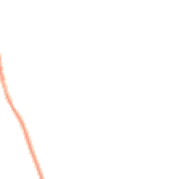 Night-time road noise heatmap for TS11 7HX